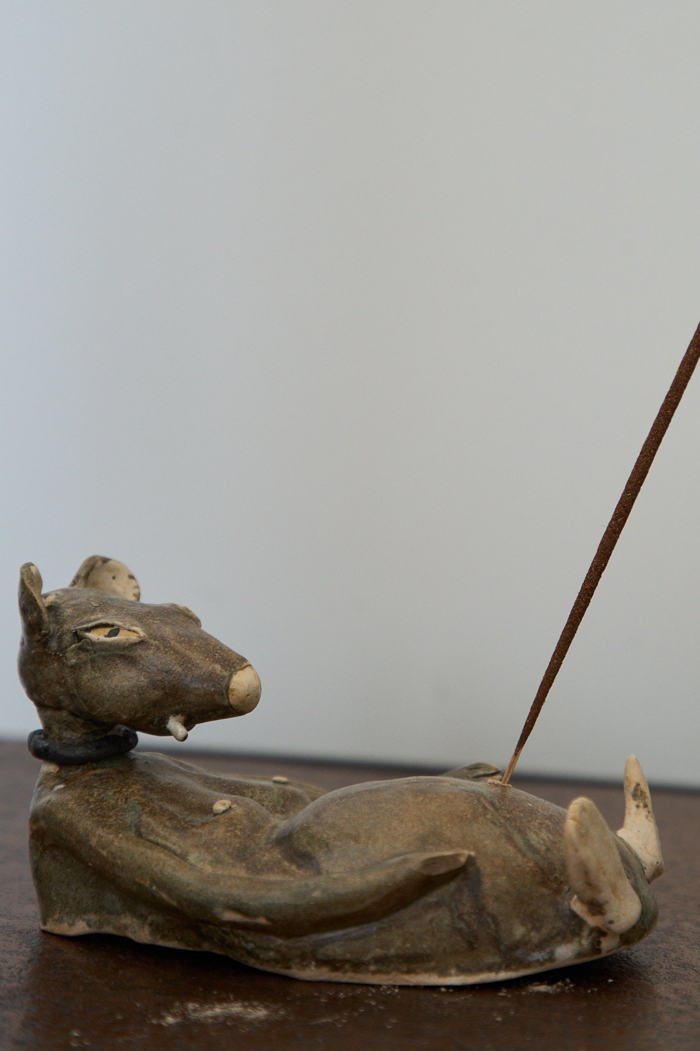 Brown Rat Incense Holder